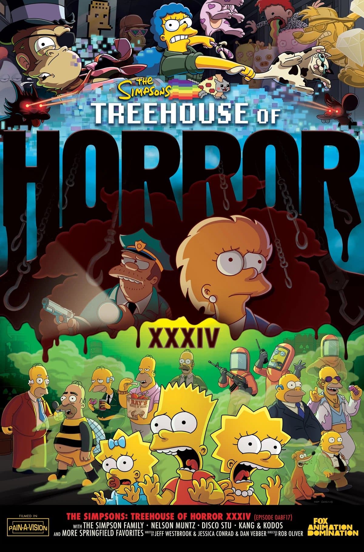 The Simpsons 'Tree House of Horror' Poster Features Some of Your Favorite NFTs!